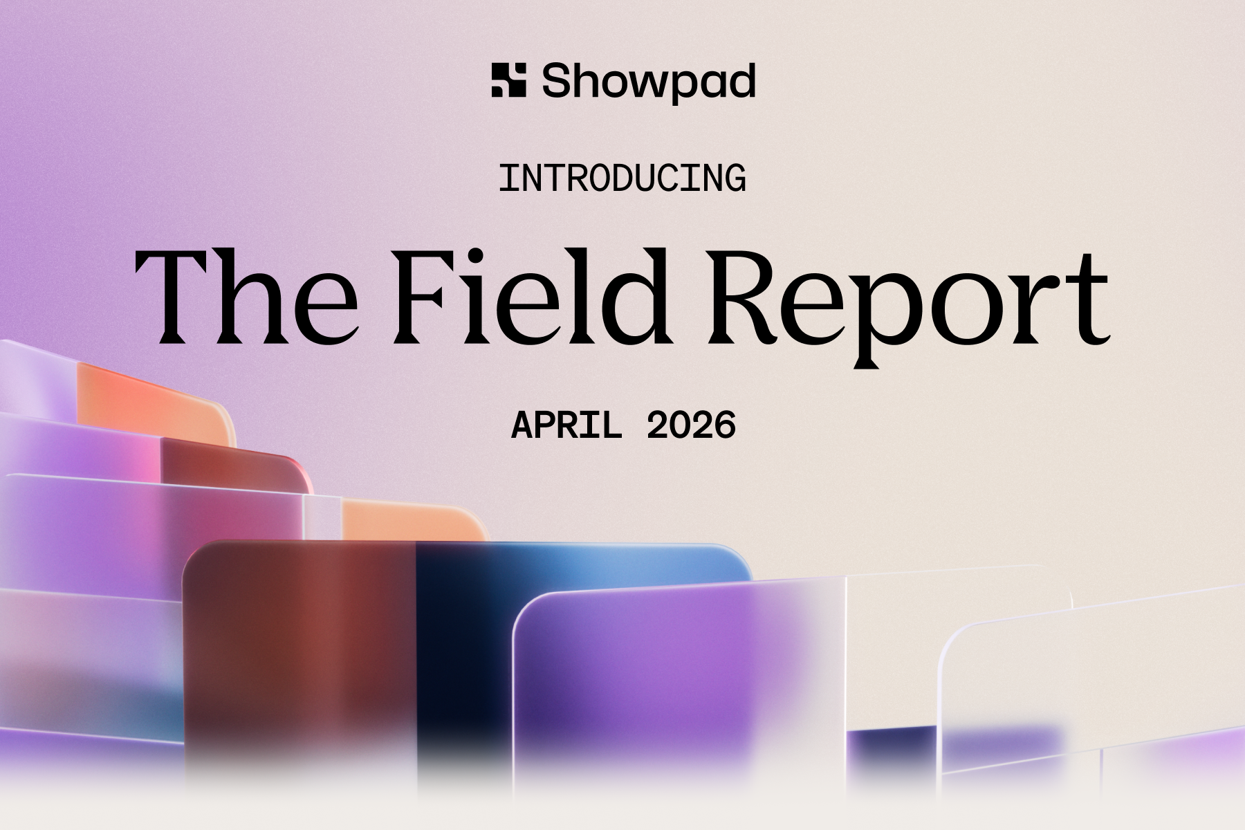 The Field Report header